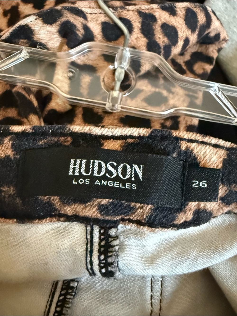 Hudson Jeans Leopard Nico cigarette - Picture 2 of 5